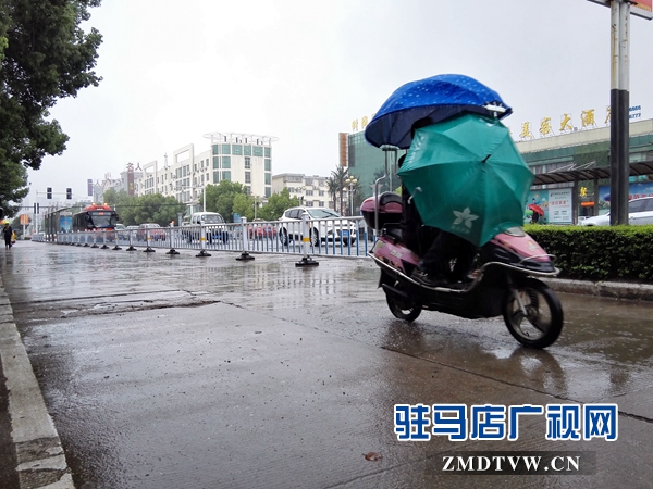 駐馬店發(fā)布暴雨藍色預警 持續(xù)降雨影響小麥收割