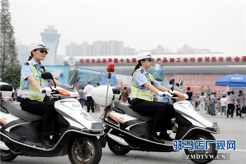 數(shù)千名民警為2016年中國農(nóng)產(chǎn)品加工業(yè)投資貿(mào)易洽談會勝利召開保駕護(hù)航