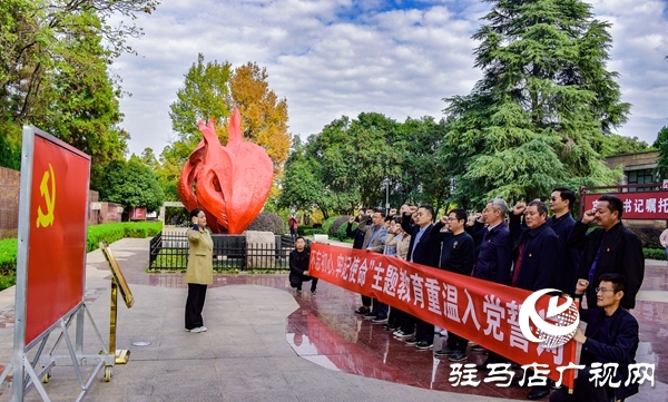 正陽縣永興鎮(zhèn)組織學習標兵接受紅色教育