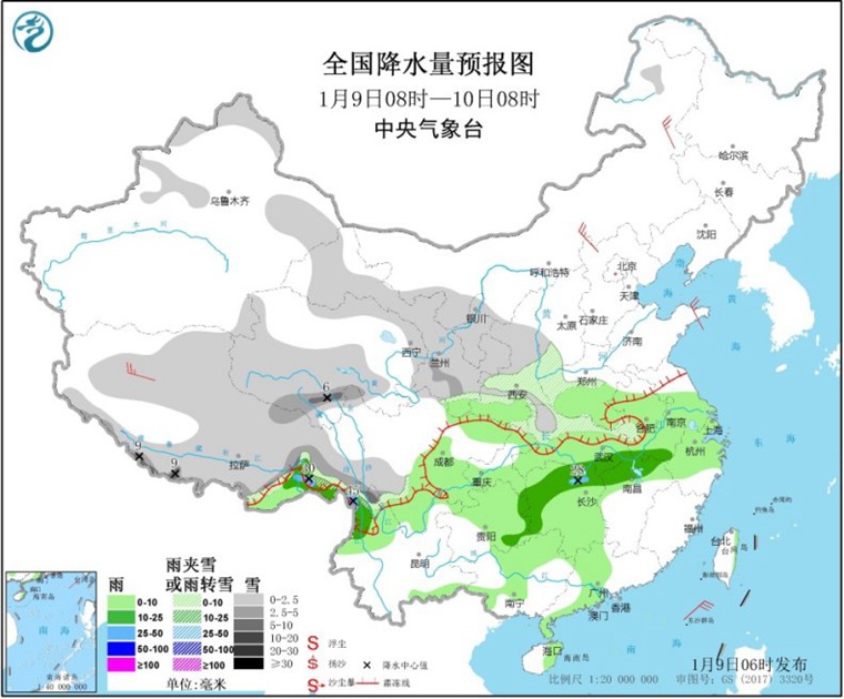 又來！2020年第二輪雨雪天氣過程今天拉開帷幕