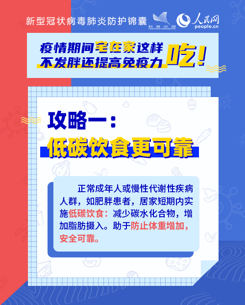 疫情期間宅在家這樣吃！不發(fā)胖還提高免疫力