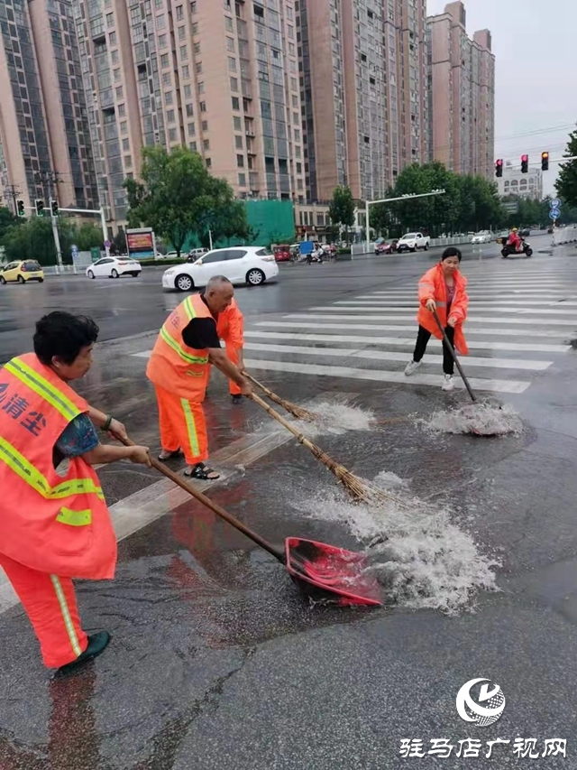 駐馬店市城管局多措并舉確保中心城區(qū)安全度汛