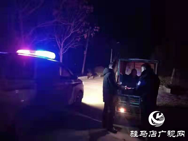 平輿縣：民警春節(jié)巡邏 抓獲盜竊嫌疑人