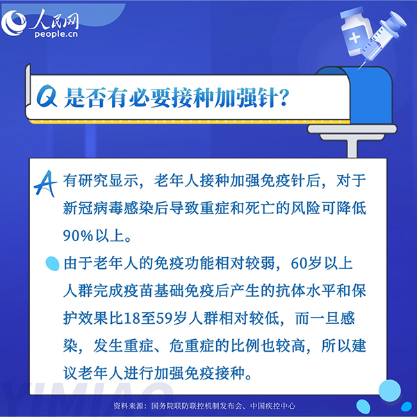 為什么老年人接種新冠疫苗意義重大？8組問答告訴你