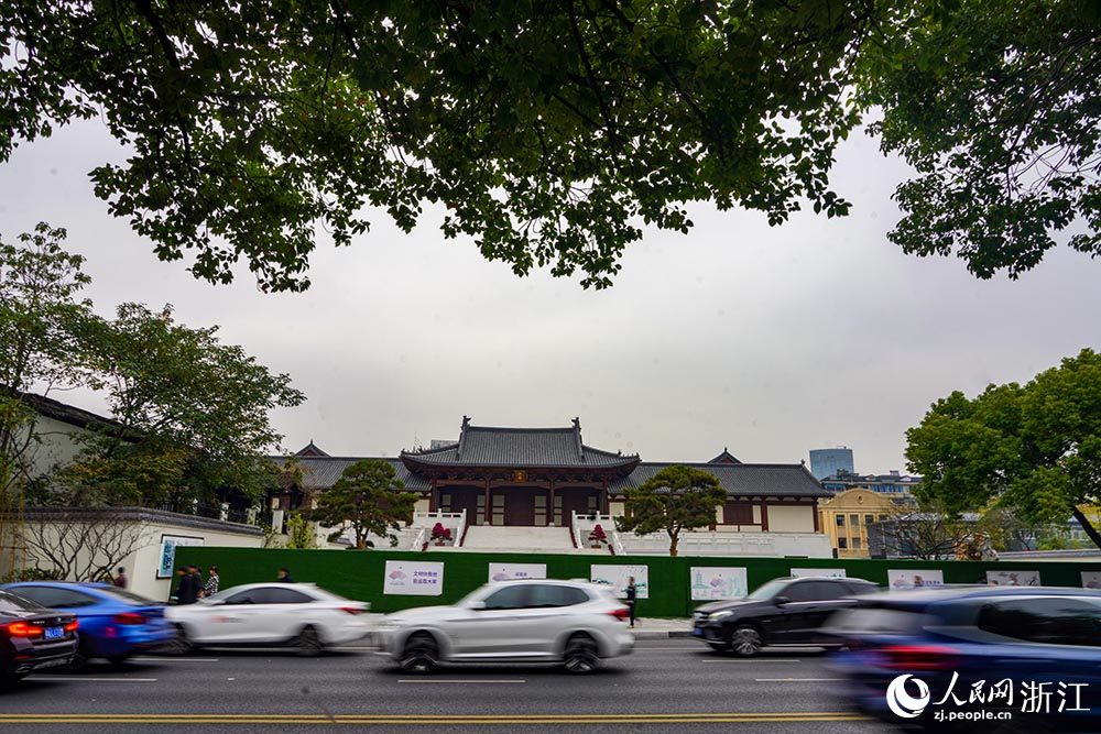 浙江杭州：南宋德壽宮遺址博物館即將開門迎客