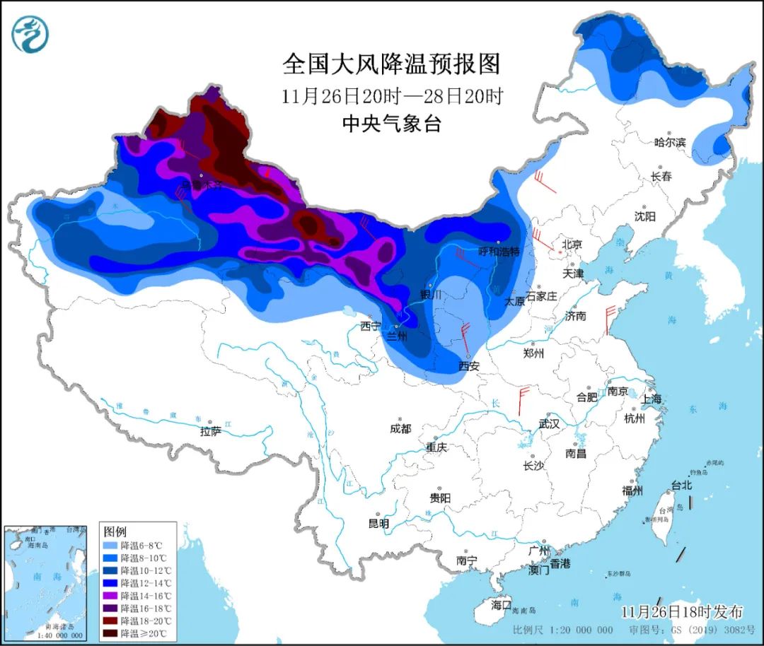 寒潮預(yù)警升級！大范圍雨雪天氣即將登場