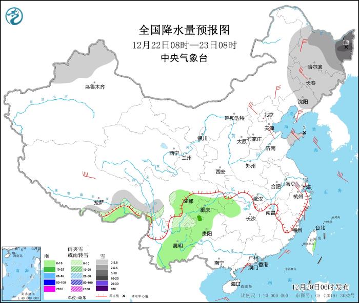 冷空氣將影響東北華北等地