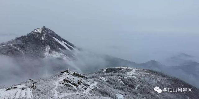 「金頂●冬雪」忽如一夜春風(fēng)來，千樹萬樹梨花開