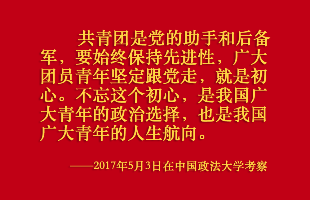 鏡觀·領(lǐng)航 | 關(guān)于共青團(tuán)工作，總書記這樣囑托