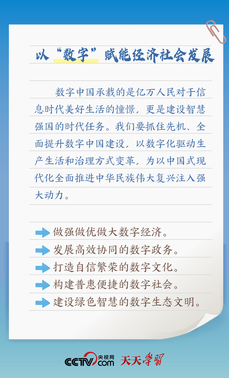 習近平賀信中提到的“數(shù)字中國”，你了解多少？