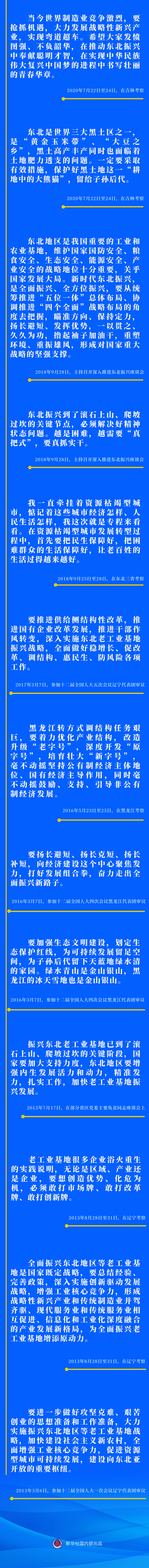 新時代東北全面振興，習近平總書記這樣謀劃