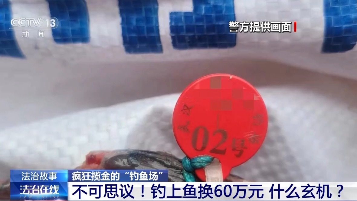 一條魚價值60萬元？釣魚場變“賭場” 警方抓獲86人