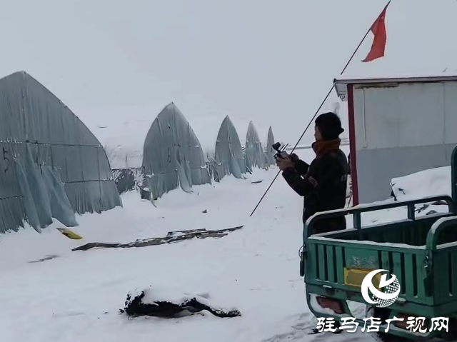 無人機助力農(nóng)業(yè)大棚除雪