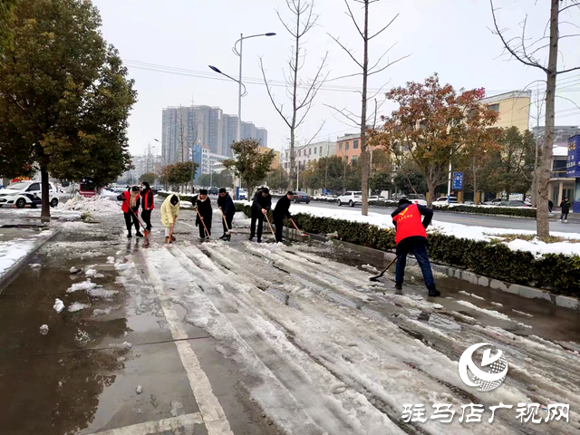 平輿縣司法局開展“清積雪 保出行”志愿服務(wù)活動(dòng)