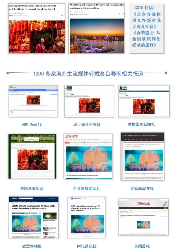 全球看春晚 共享中國年！總臺(tái)春晚海外傳播再創(chuàng)新高