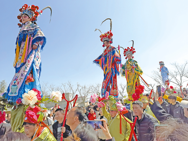 泌陽(yáng)縣：非遺展演鬧新春