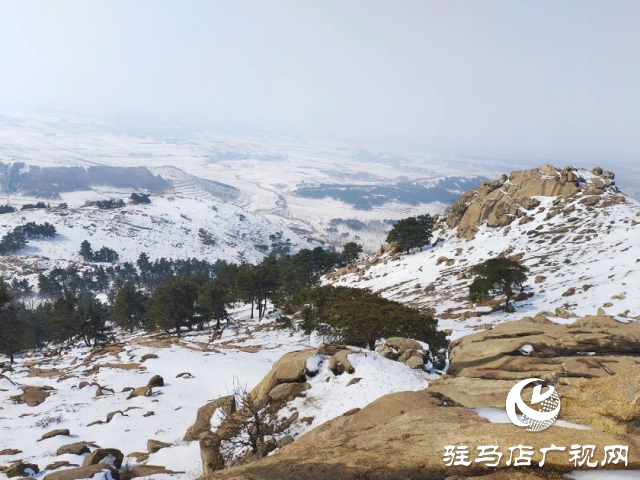 羅漢山：雪霽初晴 群山巍峨“舞銀龍”