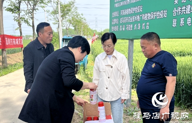 平輿縣2024年小麥“一噴三防” 暨重大病蟲害統(tǒng)防統(tǒng)治現(xiàn)場(chǎng)會(huì)舉行