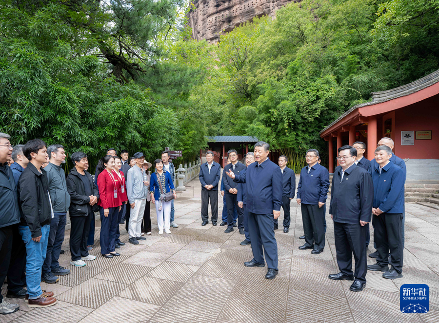 習(xí)近平在甘肅考察時(shí)強(qiáng)調(diào) 深化改革勇于創(chuàng)新苦干實(shí)干富民興隴 奮力譜寫中國式現(xiàn)代化甘肅篇章